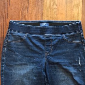 Old Navy Midrise Rockstar Distressed Jeggings